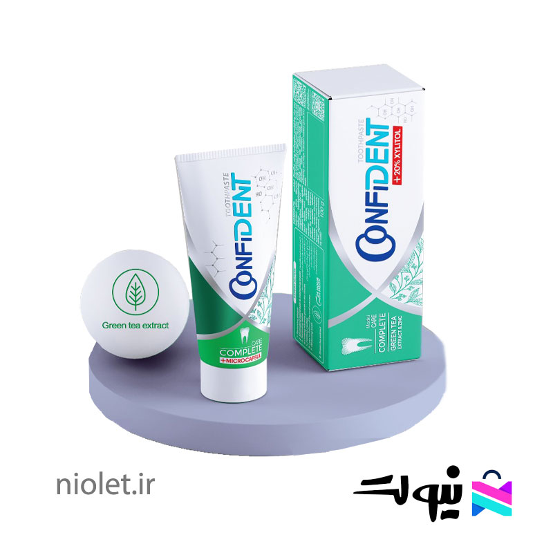 خمیر دندان چای سبز کانفیدنت